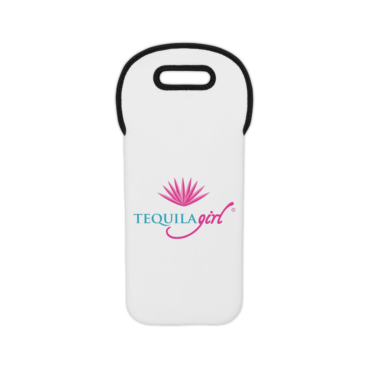 Tequila Girl™ Neoprene Tequila Tote – Pink Agave – Fits 750ml