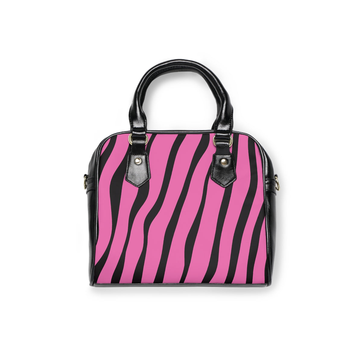 Tequila Girl™ Pink Zebra Handbag - Zebra Print Shoulder Purse, Bachelorette Gift