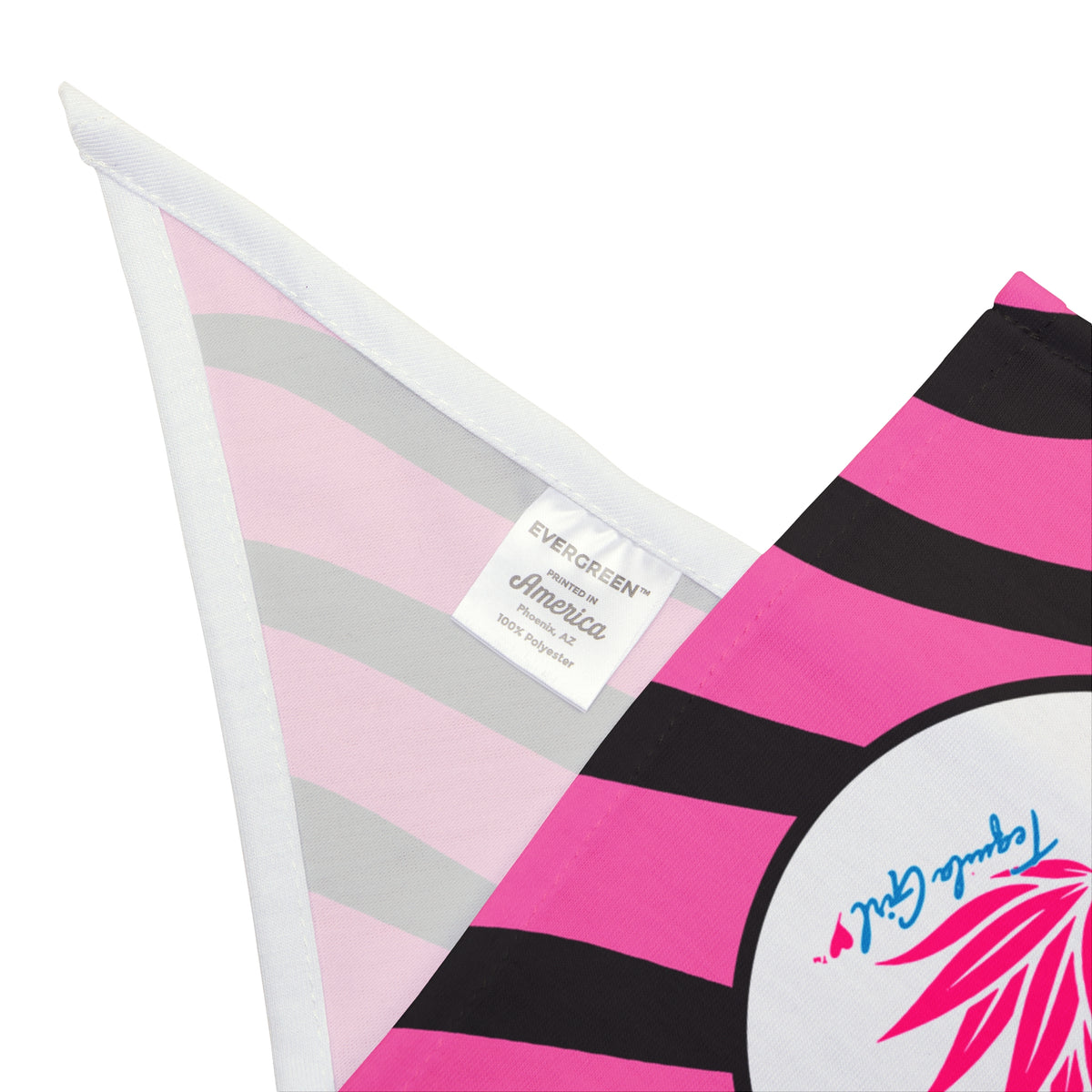 Tequila Girl™ Pink Zebra Pet Bandana - Dog Bandana, Dog Mom Gift
