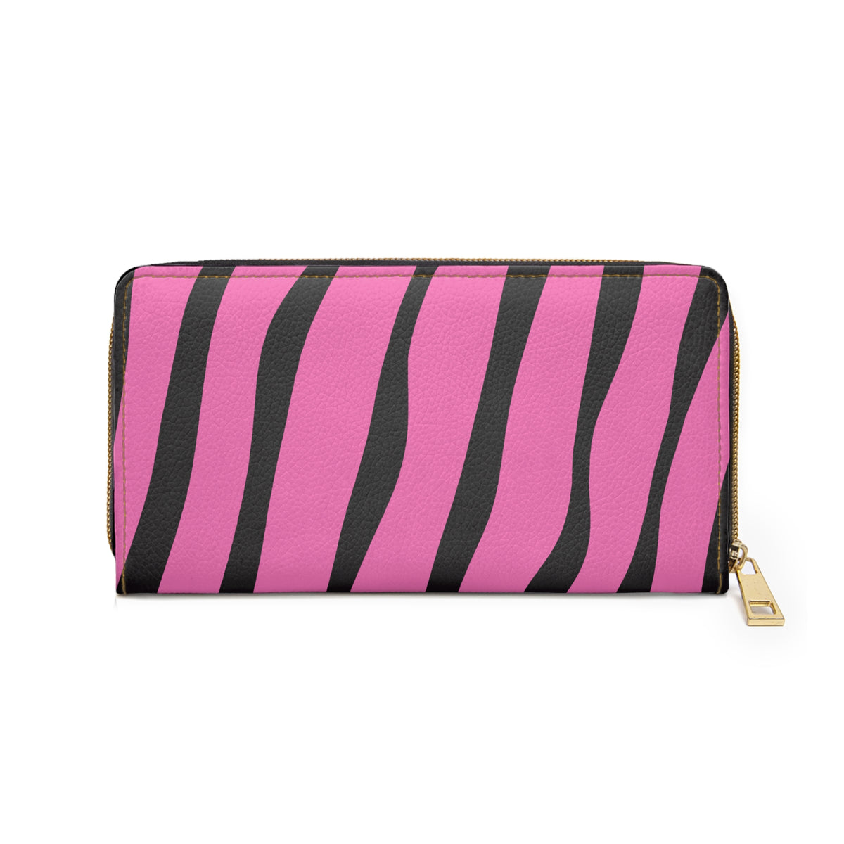 Tequila Girl™ Pink Zebra Zipper Purse - Zebra Print Wallet, Bridesmaid Gift