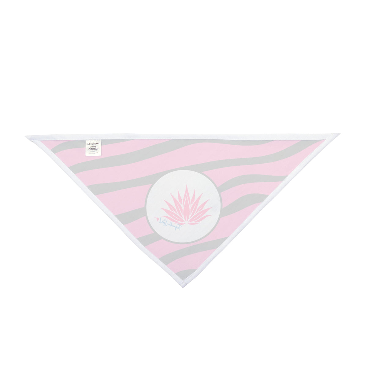 Tequila Girl™ Pink Zebra Pet Bandana - Dog Bandana, Dog Mom Gift