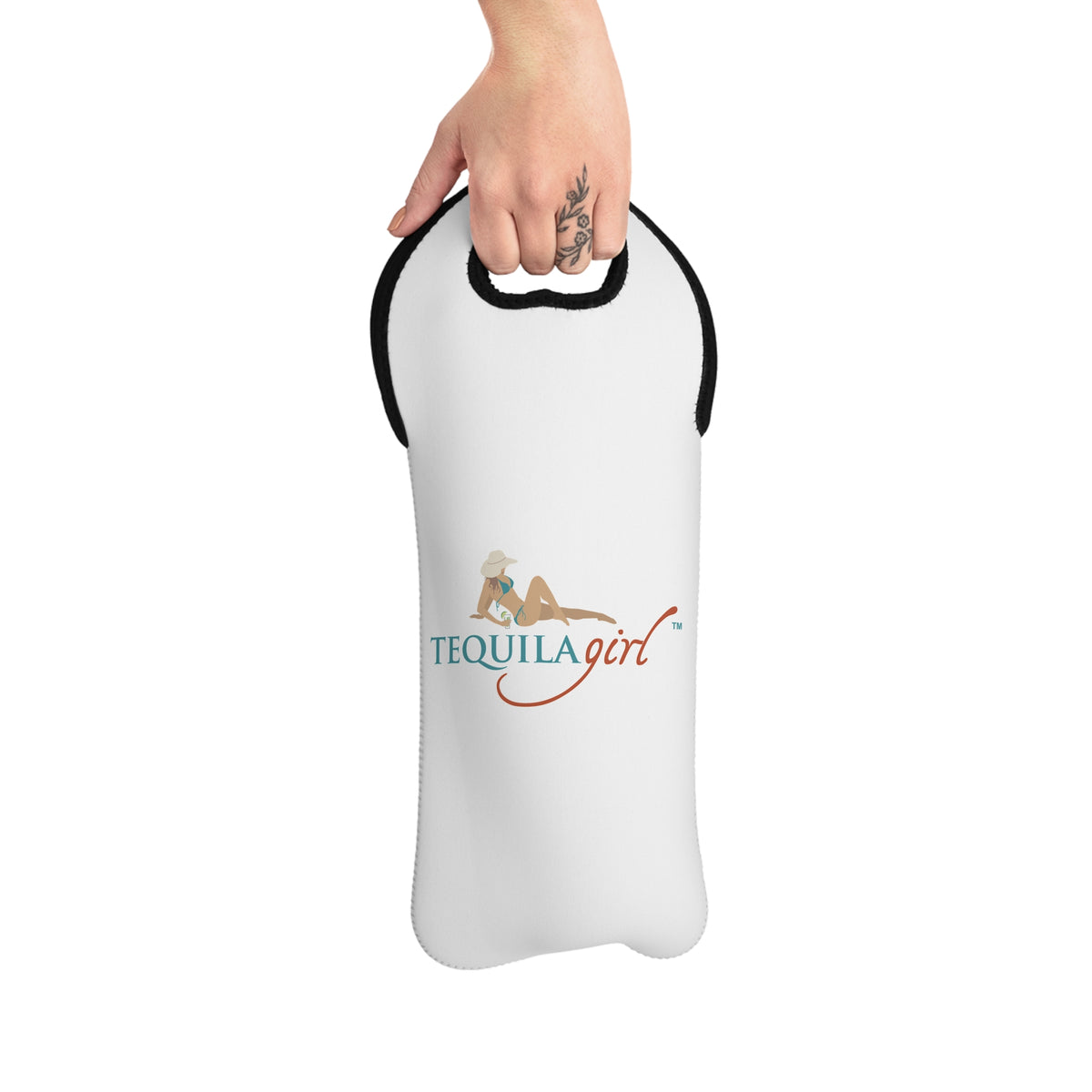 Tequila Girl™ Neoprene Tequila Tote – Beach Girl – Fits 750ml