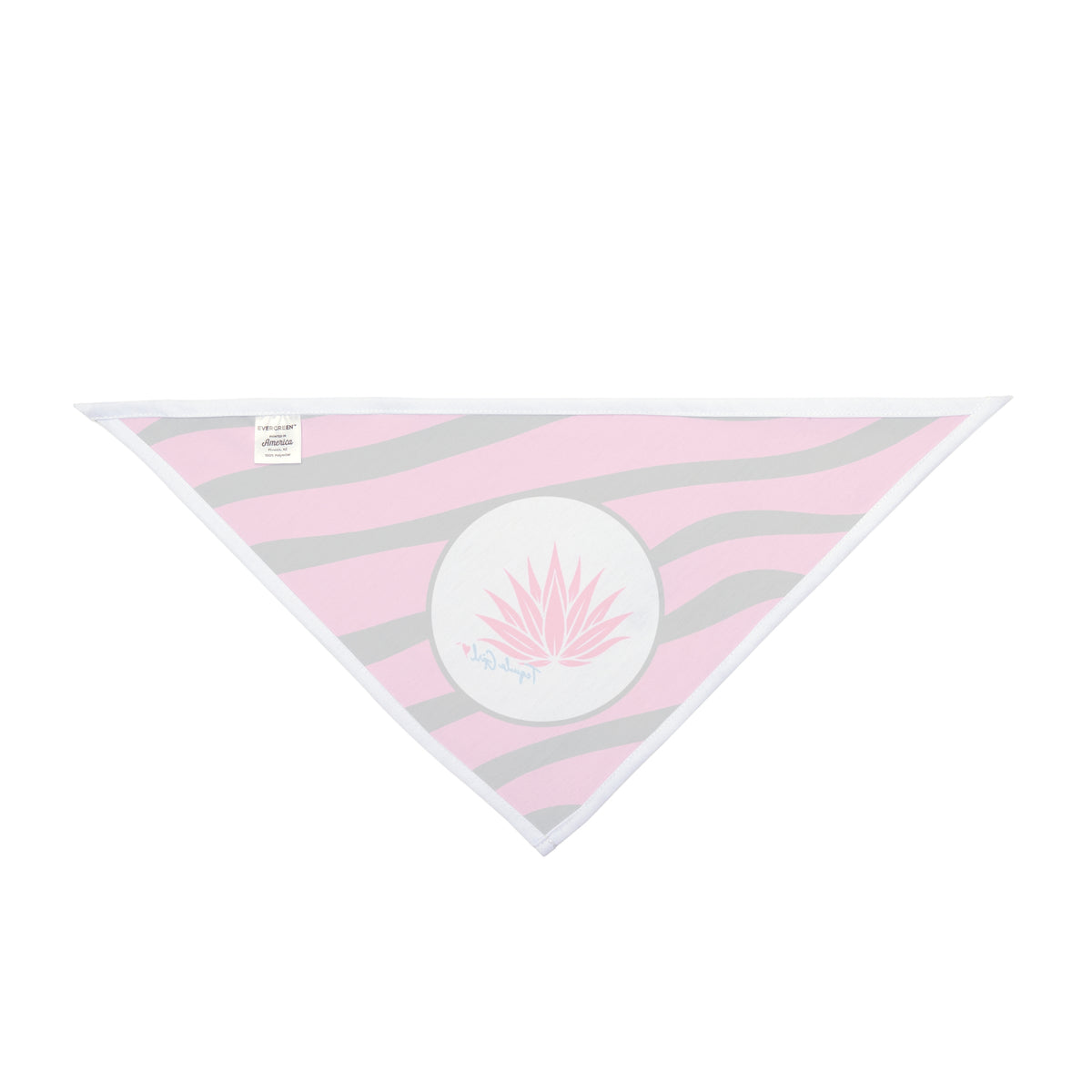 Tequila Girl™ Pink Zebra Pet Bandana - Dog Bandana, Dog Mom Gift
