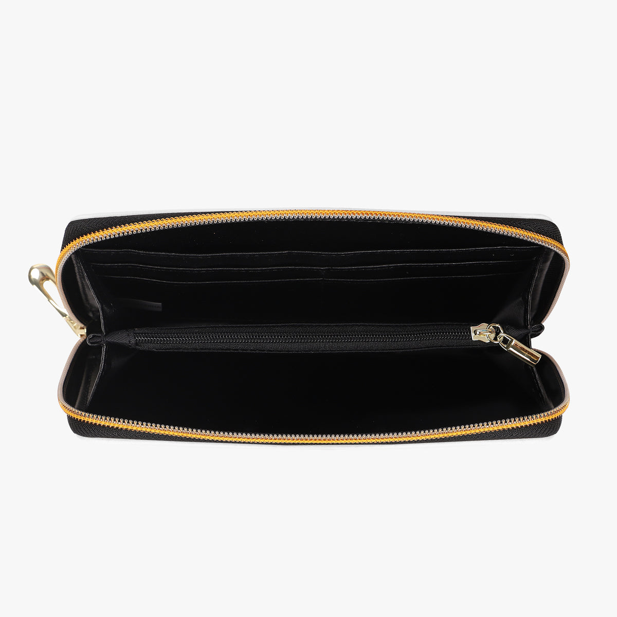 Tequila Girl zipper purse interior
